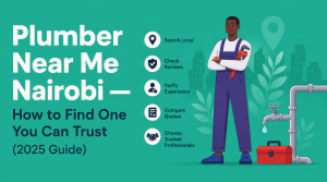 Plumber Near Me Nairobi — How to Find One You Can Trust (2025 Guide)